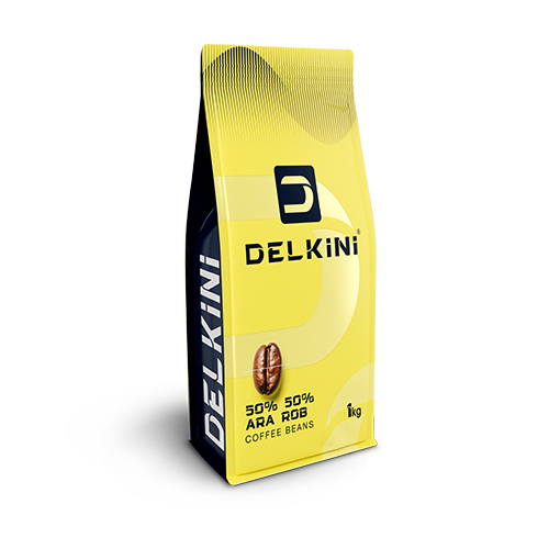 دانه قهوه 50 درصد عربیکا 50 درصد روبوستا