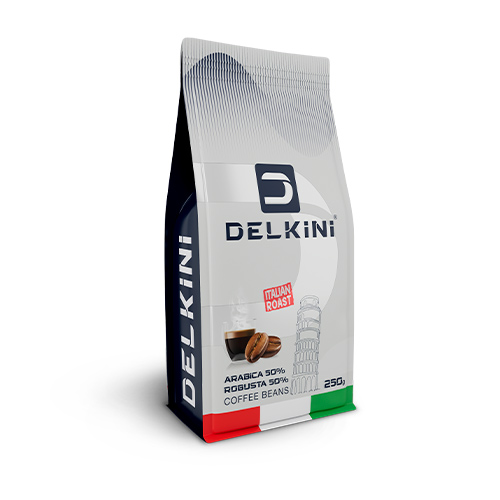 دانه قهوه 50 عربیکا 50 روبوستا ایتالین روست